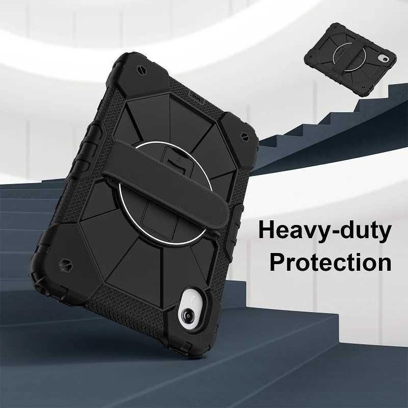360 Rotating Rugged Case for Xiaoxin Pad 11 2025 2024 Shockproof Cover Tab M11 Idea Tab 11 inch with hand Strap J251202