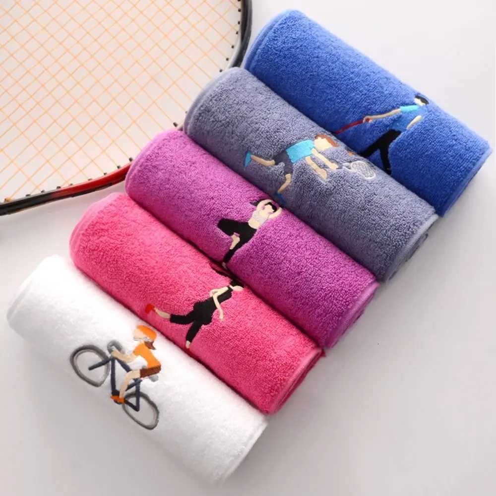 New High Quty Drying Cotton Towel Breathable Solid Color Yoga Towel Portable Absorbs Sweat Sports Towel Outdoor Camping Y251202
