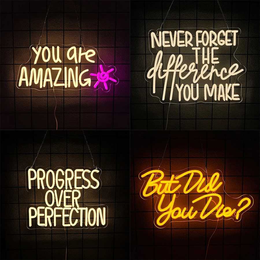 Fitness Neon Sign Led Letter Icon Usb Powered Used For Room Club Sports Room Decor The Best Gift For Fitness Enthusiasts H251201