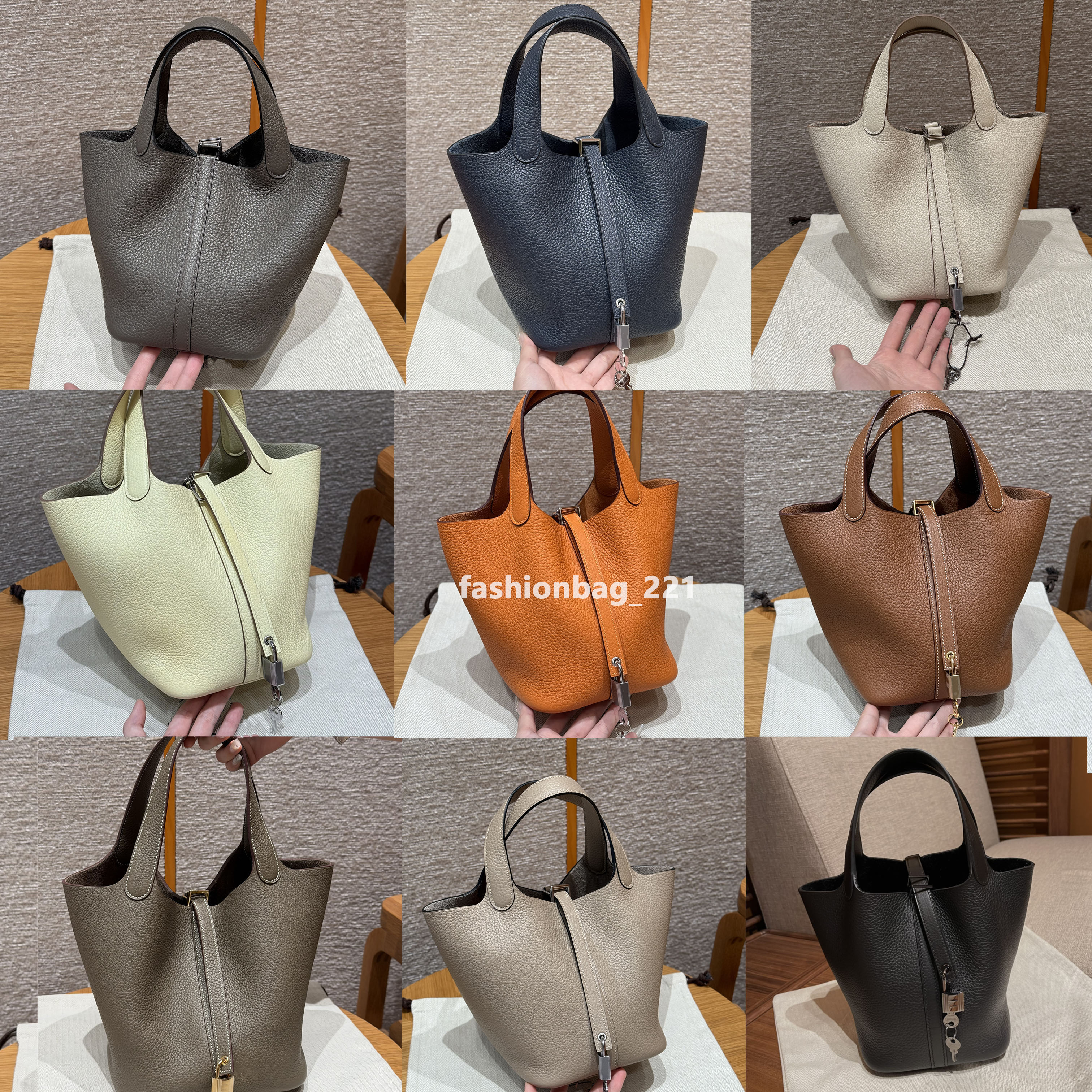 Womens Luxury Handbags - Elegant Designer Basket Style with Secure Clasp & Premium Calfskin Leather