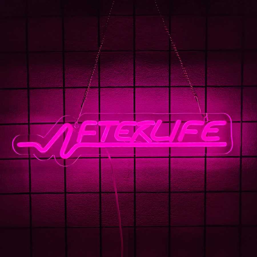 Game Led Neon Sign Letter Icon Wall Decor Usb Powered Used For Room Club Bar Game Room Office Man Cave Wall Lamp H251201