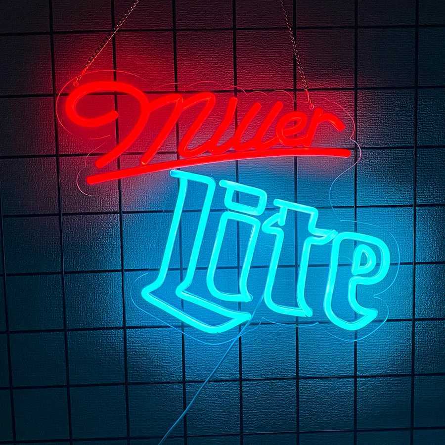 Crs Light Neon Sign Beer Bar Business Sign Wall Lamp Usb Powered Used For Clubs Bars Restaurants Parties Man Caves Decor H251201