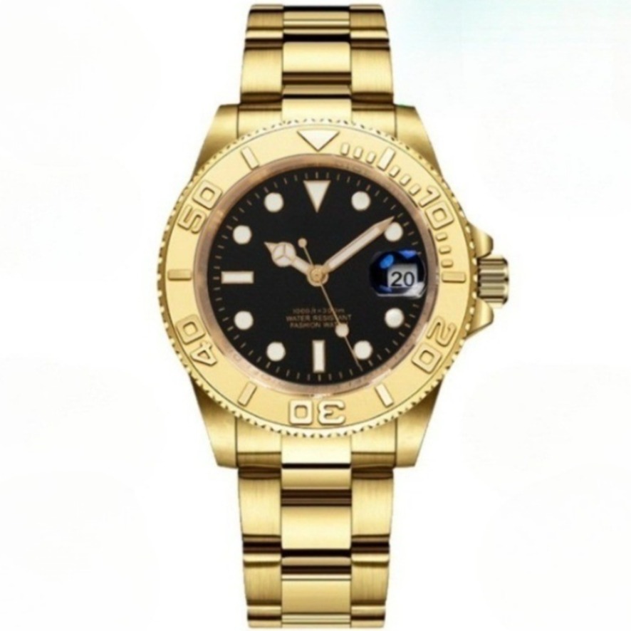 Classic Men's Watch Calendar Stainless Steel Quartz Fashion Male Wristwatch