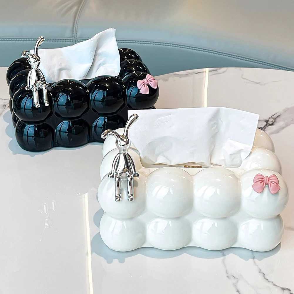Cloud Tissue Box Minimalist Bubble Tissue Holder Creative Cotton Candy Design Tissue Organizer Living Ro Kitchen Decoration H251201