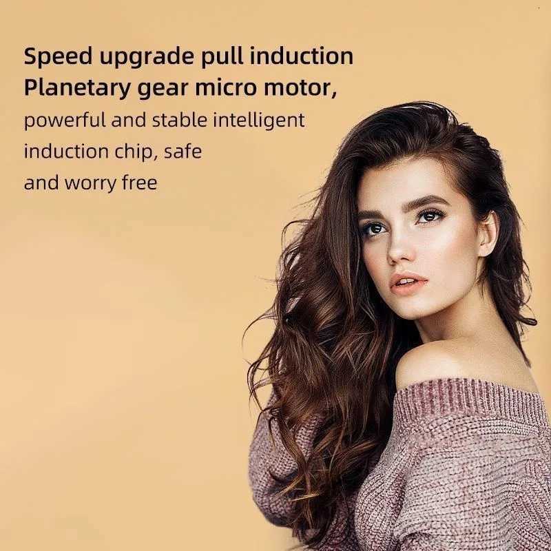 Fly autatic curling stick lazy curling tool electric rotary curler large curling without damaging hair C251202