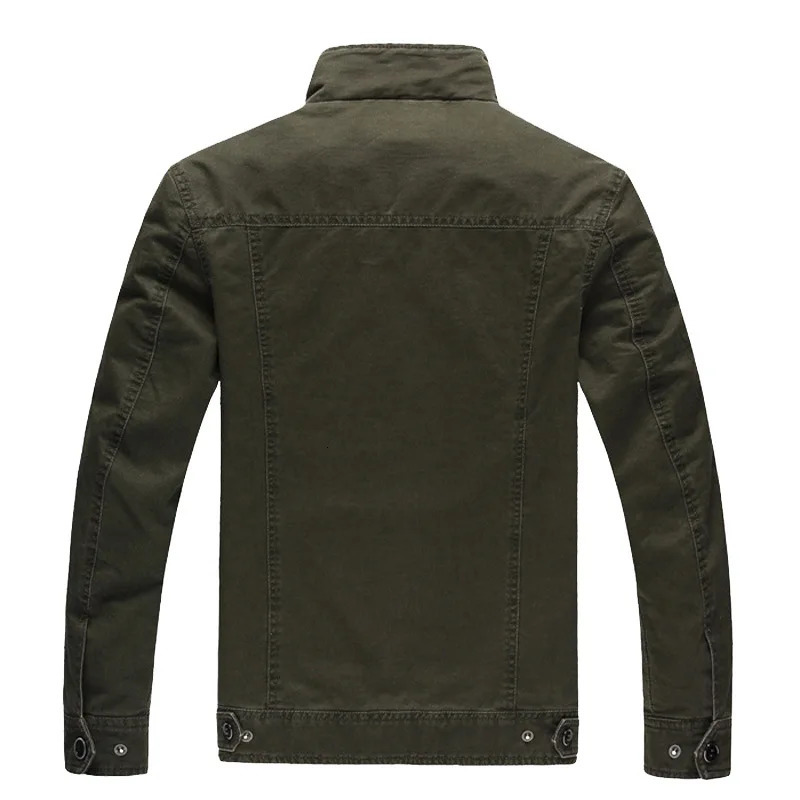 2024 Cotton Jacket Mens Wild Hunting Windproof MultiPocket Work Autumn Casual Army Green Mountain Climbing Coat 251129