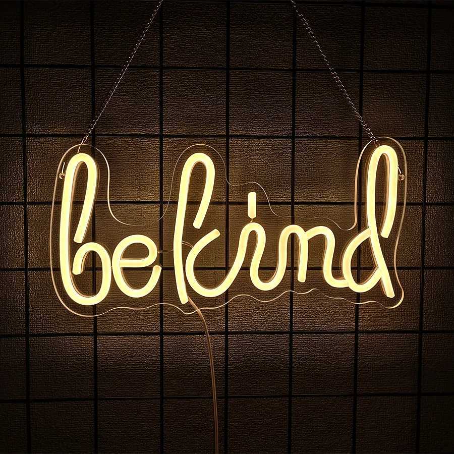 Warm Reminder Led Neon Sign Wall Art Decor Usb Powered Used For Wall Lamps In Clubs Bars Shopping Malls And Hotels H251201