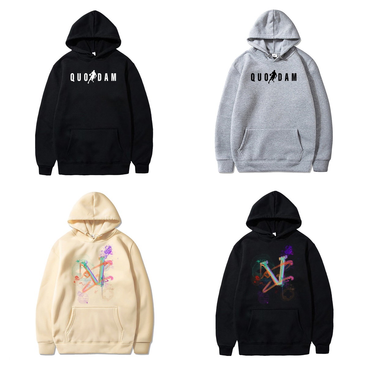 Men's Hoodies Luxury pullover cardigan Sweatshirt hoody Classic Streetwear Loose Oversized Casual Trendy Women Clothing S-3XL