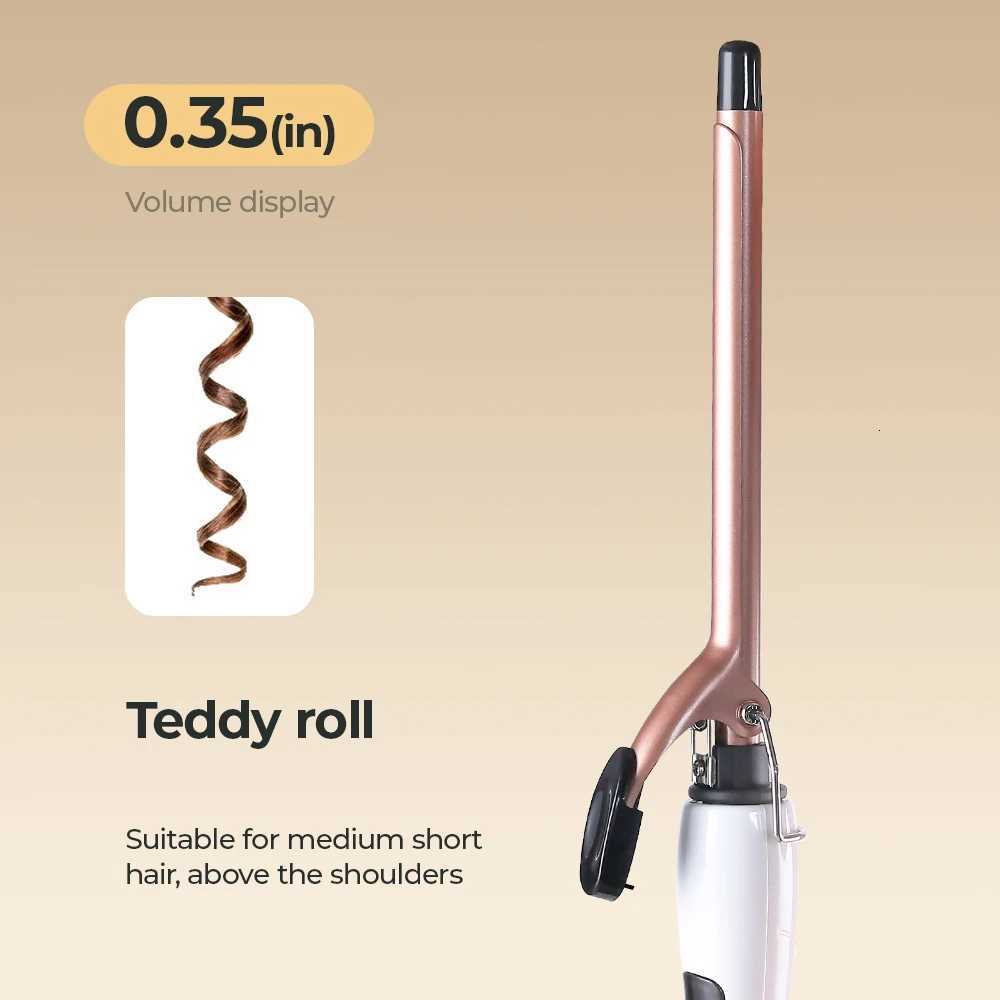 035inch ceramic curling iron temperature controlled curling iron fast heating C251202