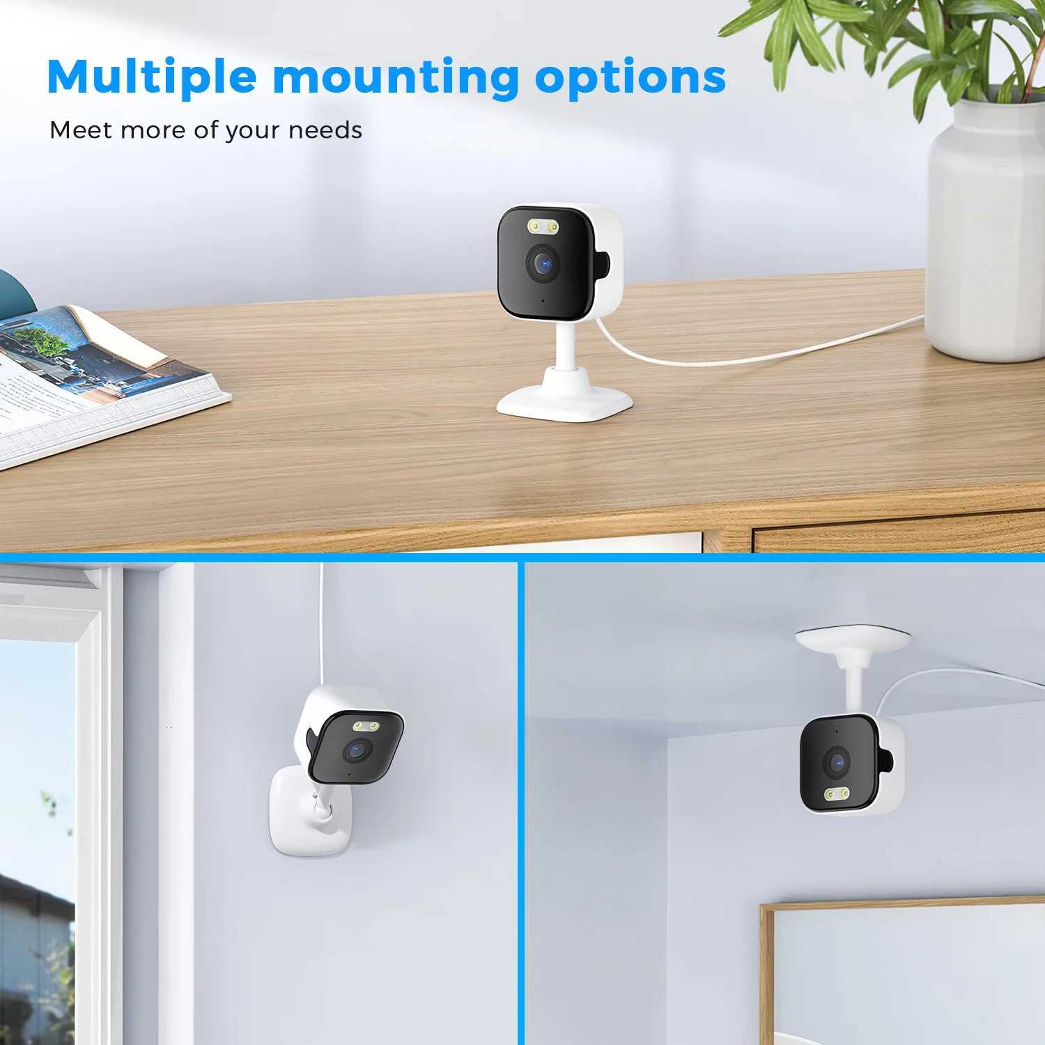 BESDER 5MP Mini Cube Camera Wifi Indoor Two Way Au Human Detection He P CCTV Security IP Camera 2MP 5X Zo O-Kam Pro APP C251202