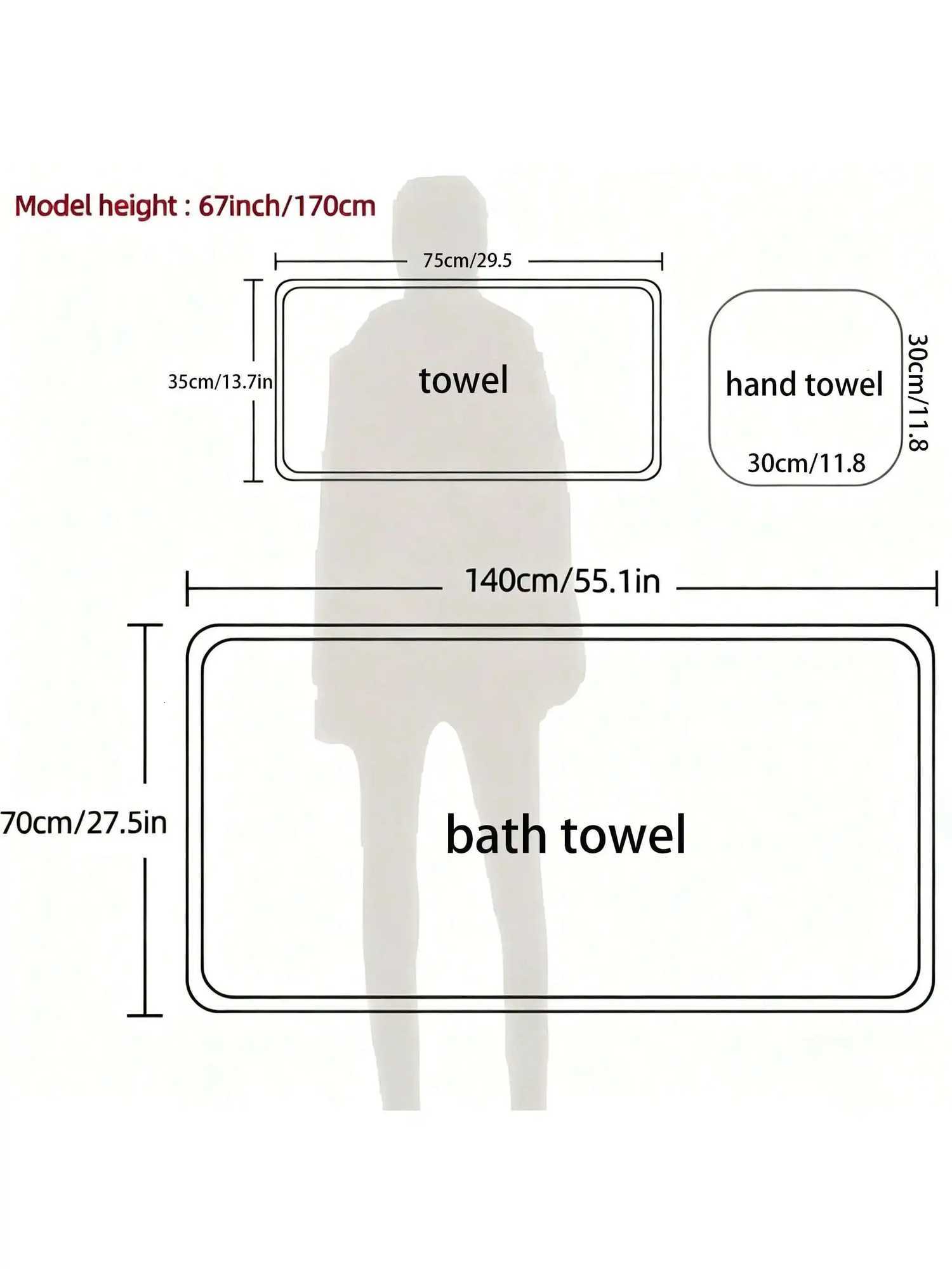 8-Piece Microfiber Towel Set - Includes 2 bath towels 2 hand towels and 4 face towels quick-drying and absorbent Y251202