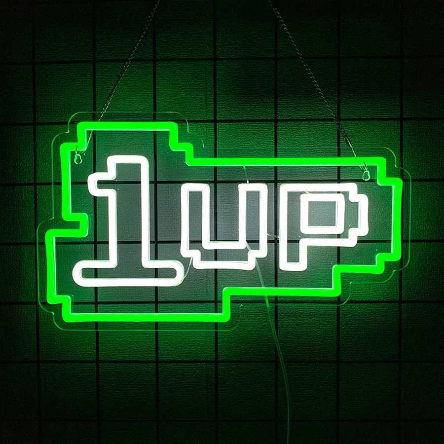 Game Series Neon Signs Led Color Letter Icons Usb Powered Used For Room Club Bar Game Room Office Man Cave Art Decor H251201