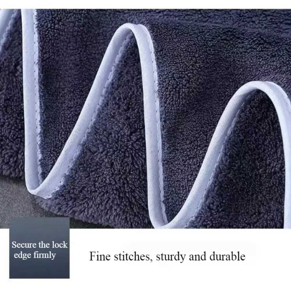 Towel Super Soft Ultra-Fine Fiber Bath Towels 30x14in Quick Dry Low Lint Y251202