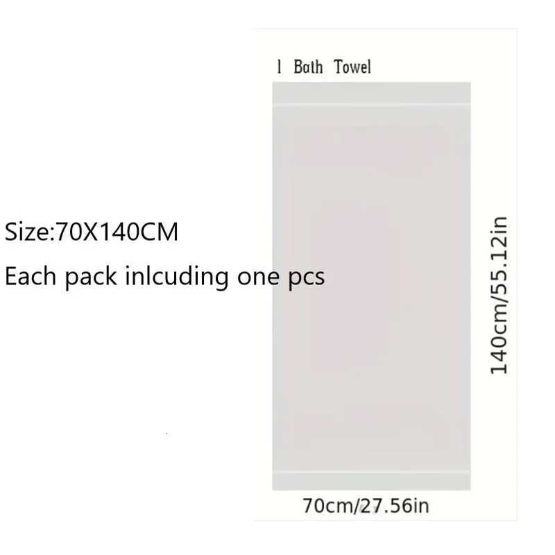 Big Size 70x140cm Bath Towel with Jacquard Leaf Pattern Soft and Fluffy Bathroom Absorbent Bamboo Fiber Shower Towel Cover Y251202