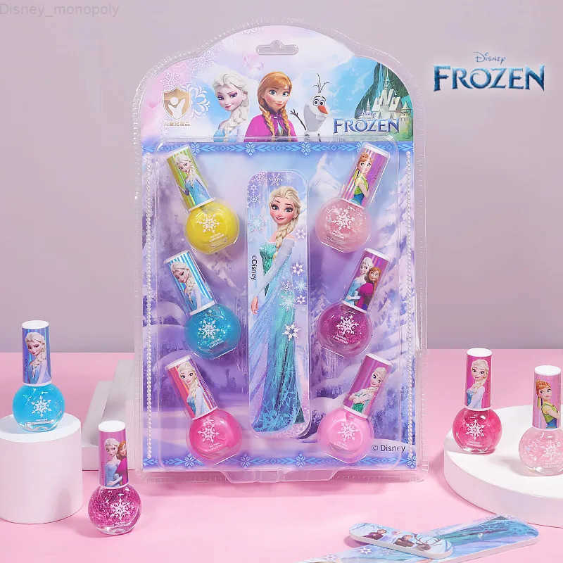 Disney Princess frozen 2 Original real Makeup Toy Set Girl Gift Playhouse Fashion Toys H251202