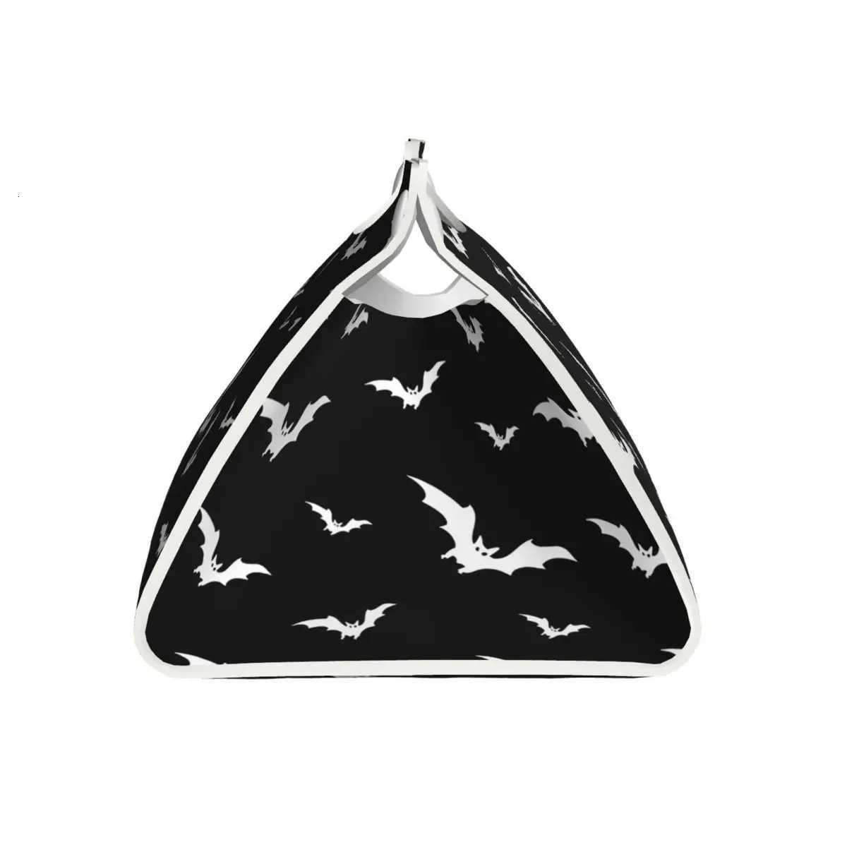 Cust Halloween Goth Bats Tissue Box Holder Rectangar Occt Witch PU Leather Facial Tissue Box Cover for Car He H251201
