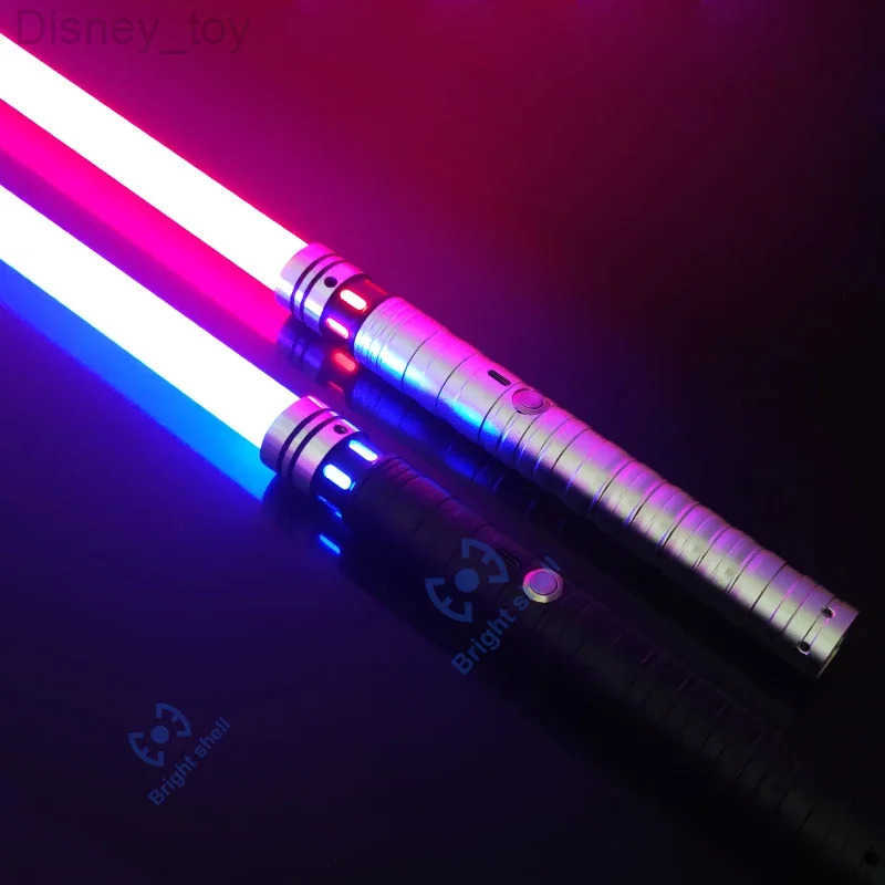 Disney Lightsaber Laser Sword Toys RGB Metal Light Saber 15Color Change Kids Soundfonts Force FX FOC Blaster Toys Jedi Laser Sword Gift H2512021