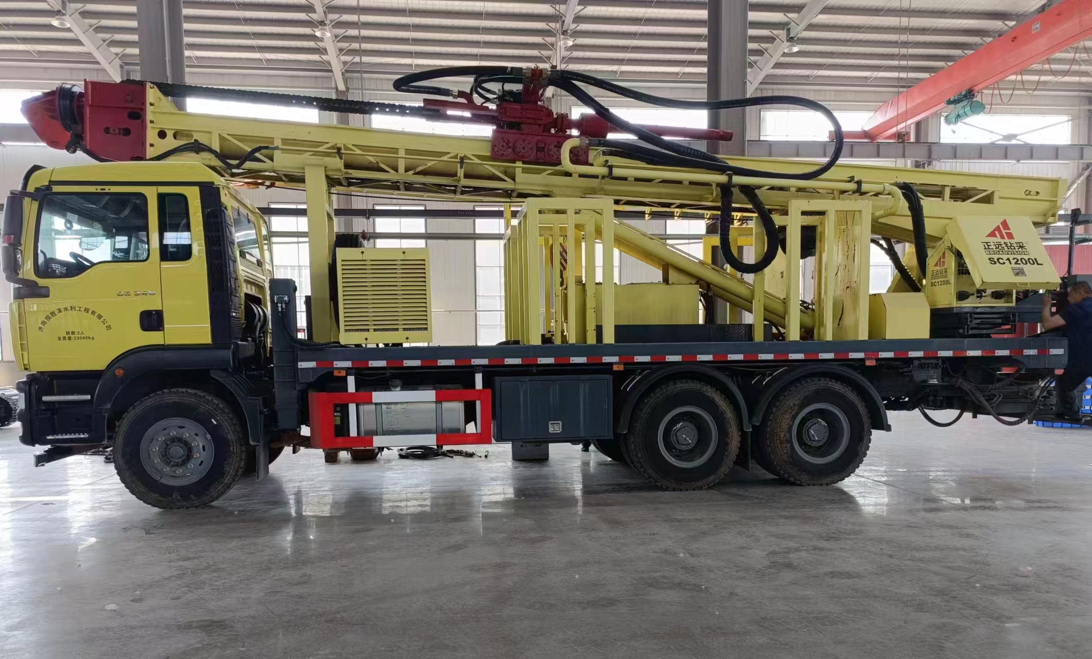 Advanced 600m Depth Drilling System | Truck Mounted Water Well Rig with Automated Controls for Sale