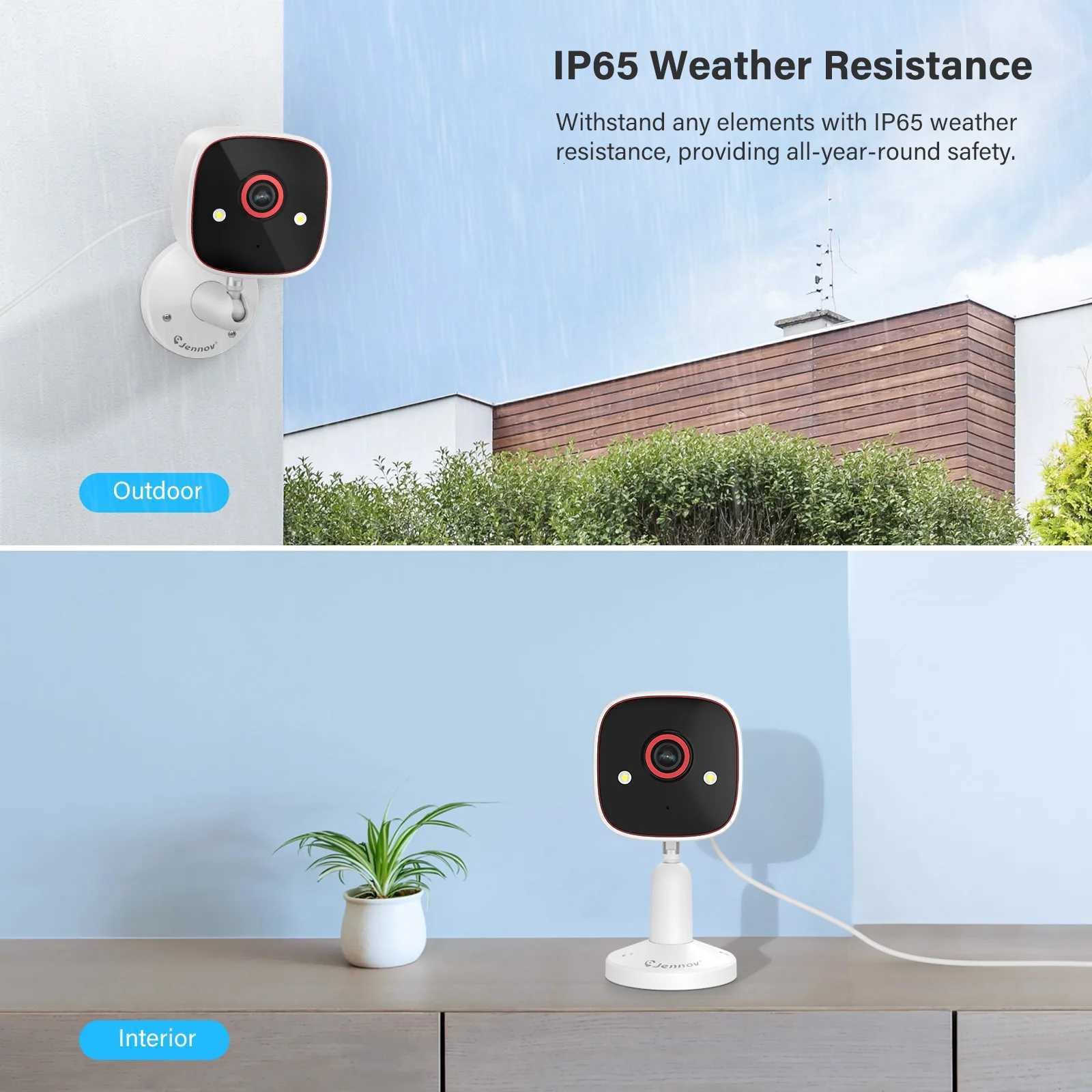 2K Indoor WiFi He Security Camera 2-Way Au Cloud SD Card Storage Ai Detection P HD Smart He Baby Monitor Pet Dog Cam C251202