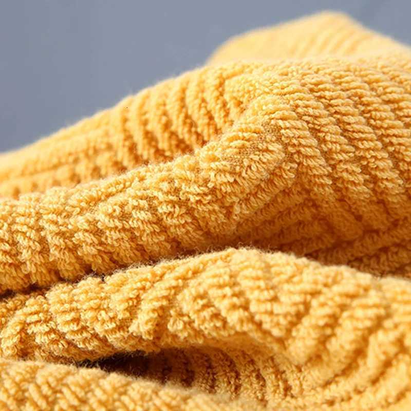 High Quty Pure Cotton Thick Bath Towel for Adult Family Bathroom Face Towel Solid Color Soft Absorbent Washcloth Household Y251202