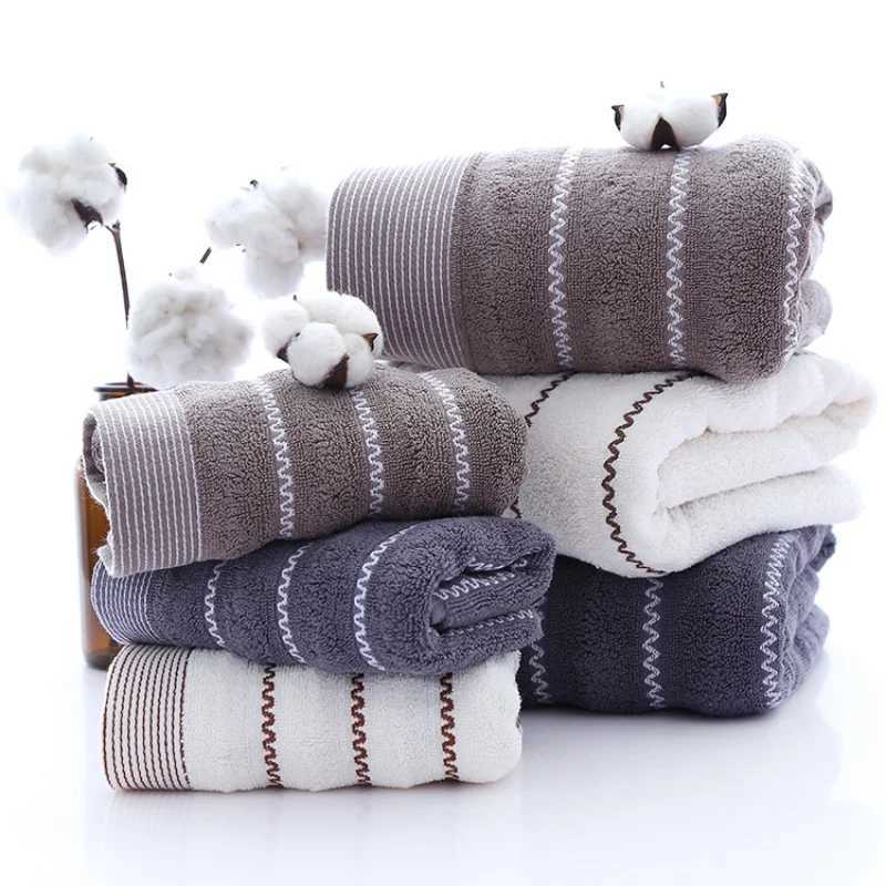Towel 3-Piece Washcloths Towels Set 100Cotton Face Bath Towels for Bathroom Home Hotel Quick Dry Soft and Absorbent Solid Color Y251202