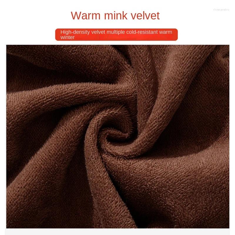 Women's Jeans Warm Fleece Lined For Woman Y2k Pants Autumn Winter 2025 Loose Straight Leg Trousers Pear Shape Body Fit Comfort Z260313