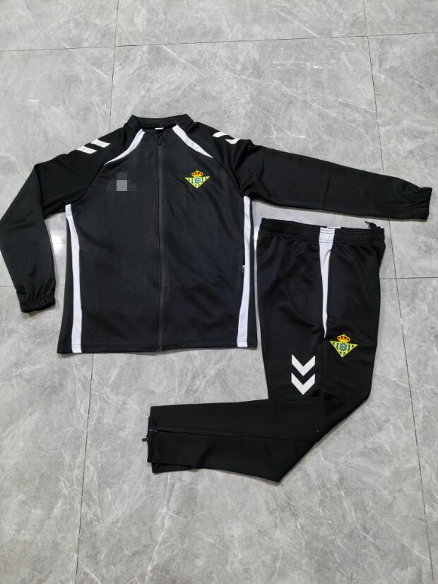 25/26 Real Betis Soccer jacket half Tracksuit man kids kit football 2025 2026 C.HERNANDEZ ISCO Real Betis Windbreaker jacket training suit jogging Survetement
