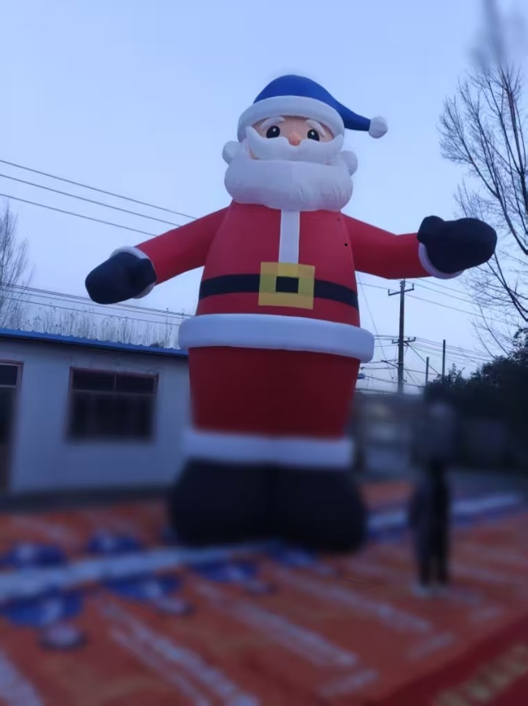 Giant Air Blower Xmas Santa /Inflatable Christmas Santa Claus For Outdoor Event Decoration
