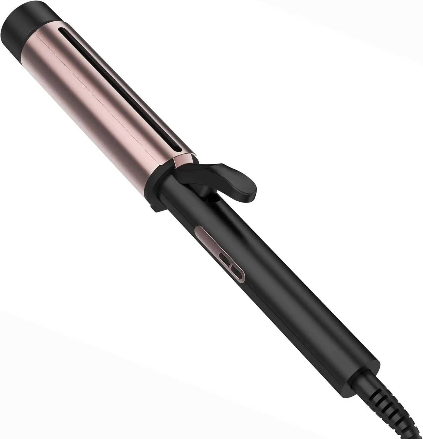 urling Wand for Long Hair - Ceramic Tourmaline Barrel with 40000000 Negative IonsTemperature Control for All Hair Types C251202