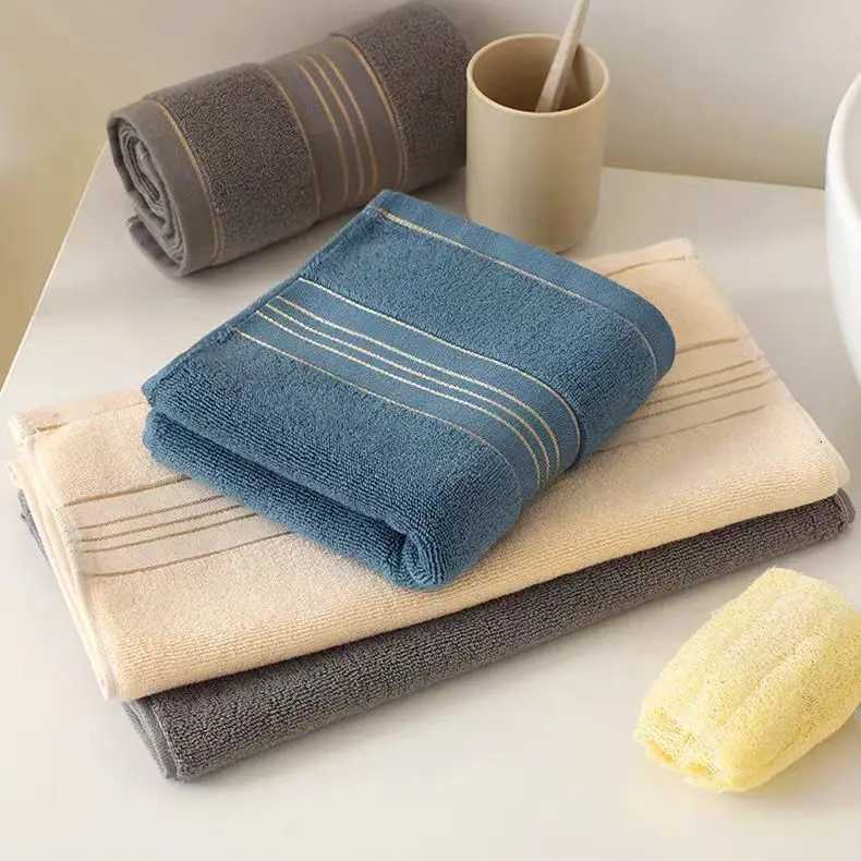 2025 New Style Pure Cotton Towel for Face Washing Home Use Thickened Soft Absorbent Non-Pilling 2-Piece Set Y251202