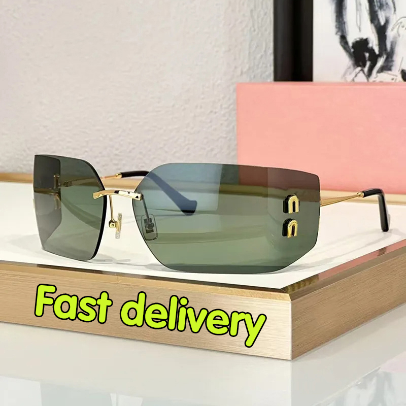 Designer sunglasses luxury sunglasses for women Large frame Sexy Travel Glasses M row of letters trend women Top Quality Eyeglasses Oval Luxury Monogram Sunglasses