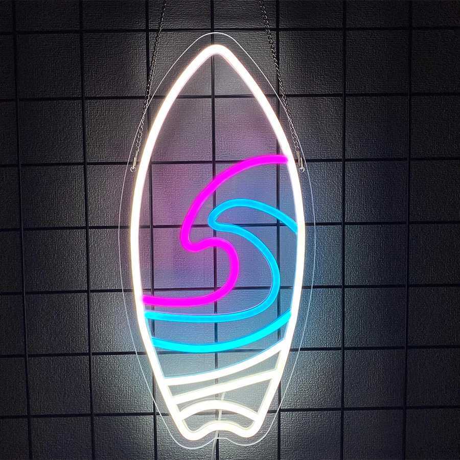 Extreme Sports Neon Signs Surfing And Skiing Aesthetic Icons Used In Gyms Party Bars Club Decor Gifts For Boys And Girls H251201