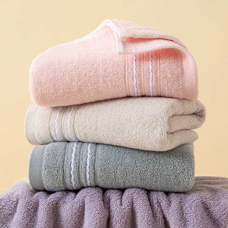 Towel 2/4-pc pack pure cotton towels face cloths bath towels adult hand towels Highly absorbent lint-free soft For household use Y251202