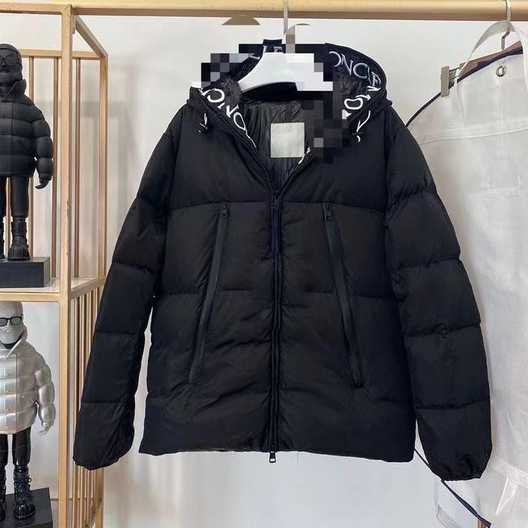 High Quality Designer Winter Warm Windproof Down Jacket, Shiny Matte Material M-5XL, Couple's New Fashion , Canadian Parka Coat