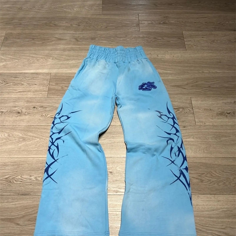 Y2k Gothic Hip Hop Casual Pants Jogger Harajuku Loose Elastic Waist Cotton Straight Trousers Men Women Streetwear Z260314