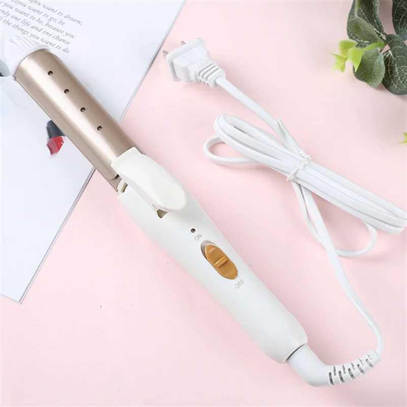 Professional Mtifunction 3-in-1 Gold Ceramic Hair Styling Tools Curling Iron Hair Straightener Heated Roller For Curls Styles C251202
