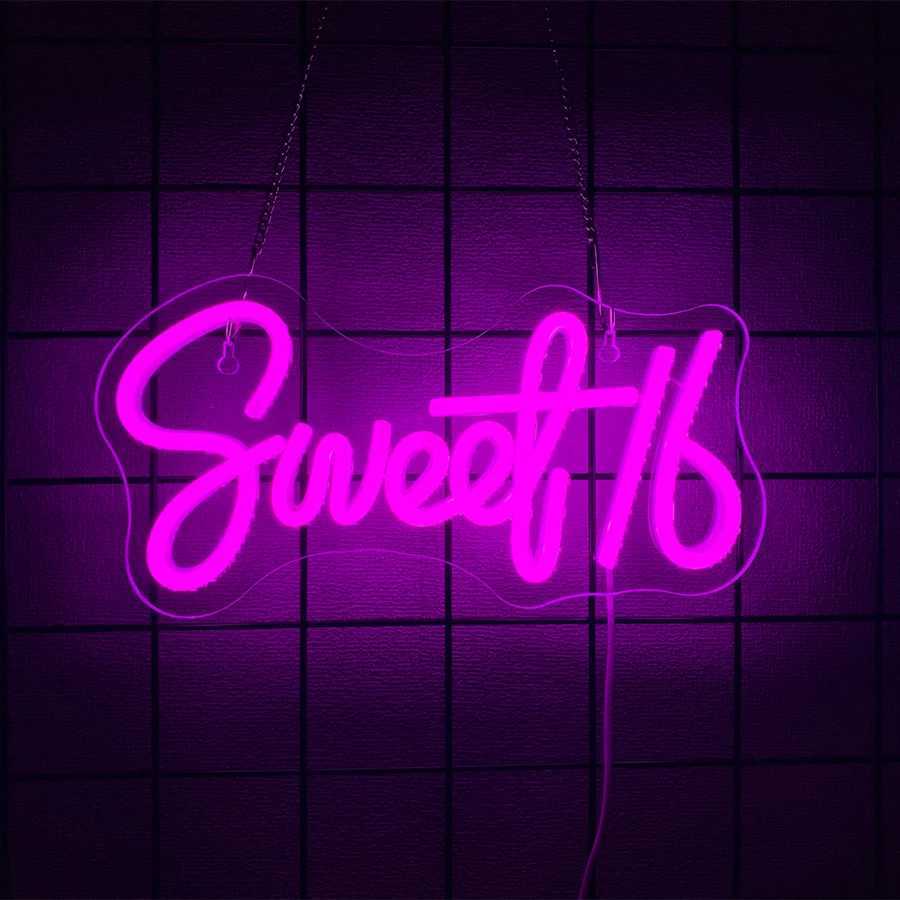 Birthday Led Neon Sign Colorful Letter Icon Used For Bedroom Living Room Birthday Party Background Decor And Birthday Gifts H251201