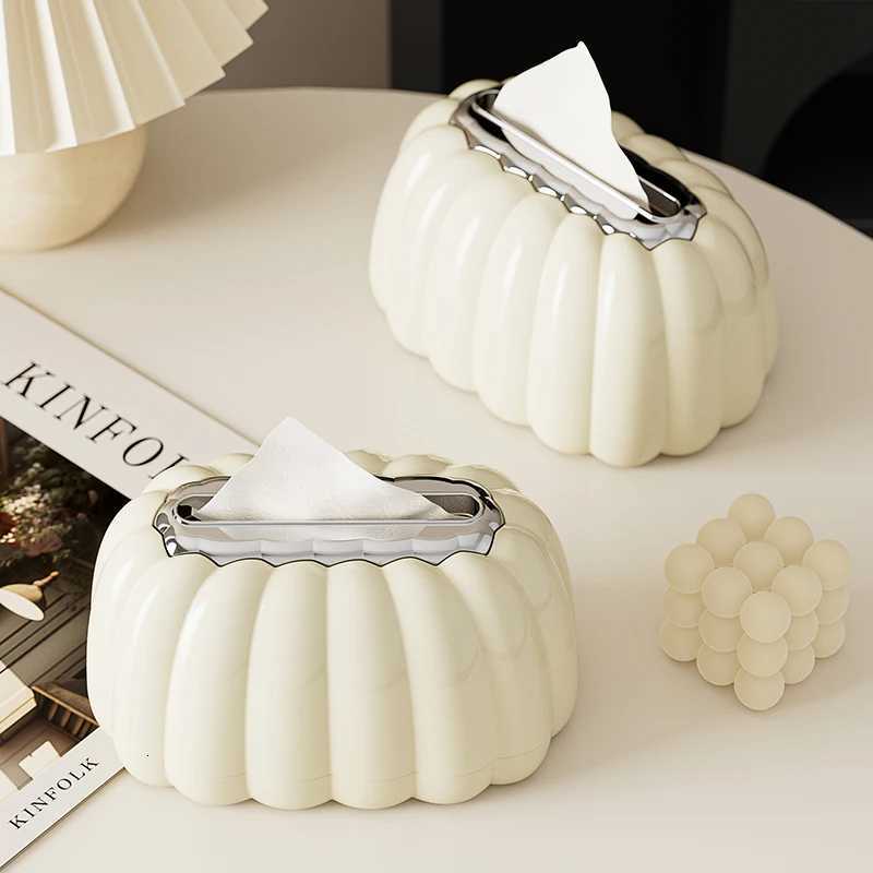 1pc Modern Deluxe Tissue Box-With Bow for Living Ro End Table Display He Organization Baskets Boxes Containers H251201