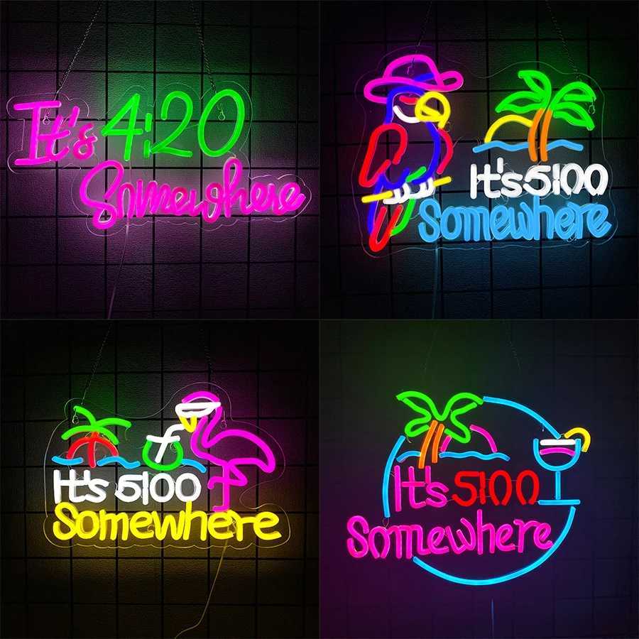 Bar Series Led Neon Signs Colored Letter Icons Usb Powered Used For Art Decor Of Rooms Clubs Bars And Holiday Parties H251201