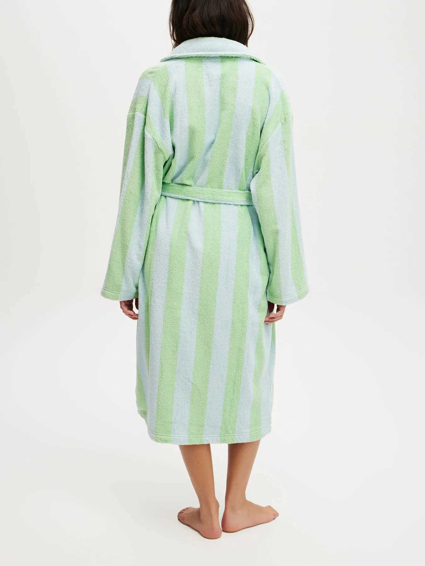 New Womens Lapel Bathrobe Autumn And Winter Models Facecloth Warm And Comfortable Long-Sleeved Robe Homewear Hot Sale S M L C251202