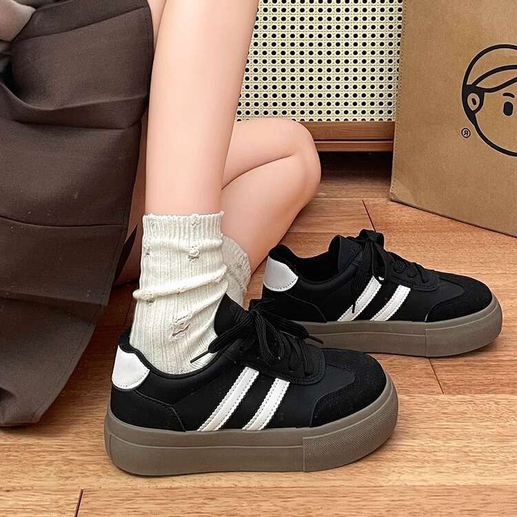 Versatile German Training for Women 2025 New Thick-Soled White Retro Agan Shoes Casual Sports Sneakers designer fashion shoes