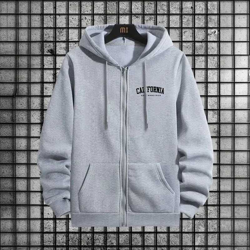 New Mens Tracksuit Print Hooded Sweatshirts Sports Jogging Zipper Jacket Coat Clothing Casual Hot Sales Single Piece Tops Pants W251202