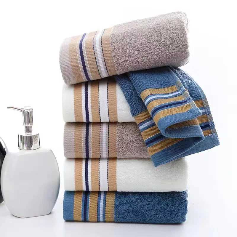 2Pcs/3pcs Face Towel Pure Cotton Adult Face Wash And Bath Household Cotton Face Towel Soft And Absorbent Y251202