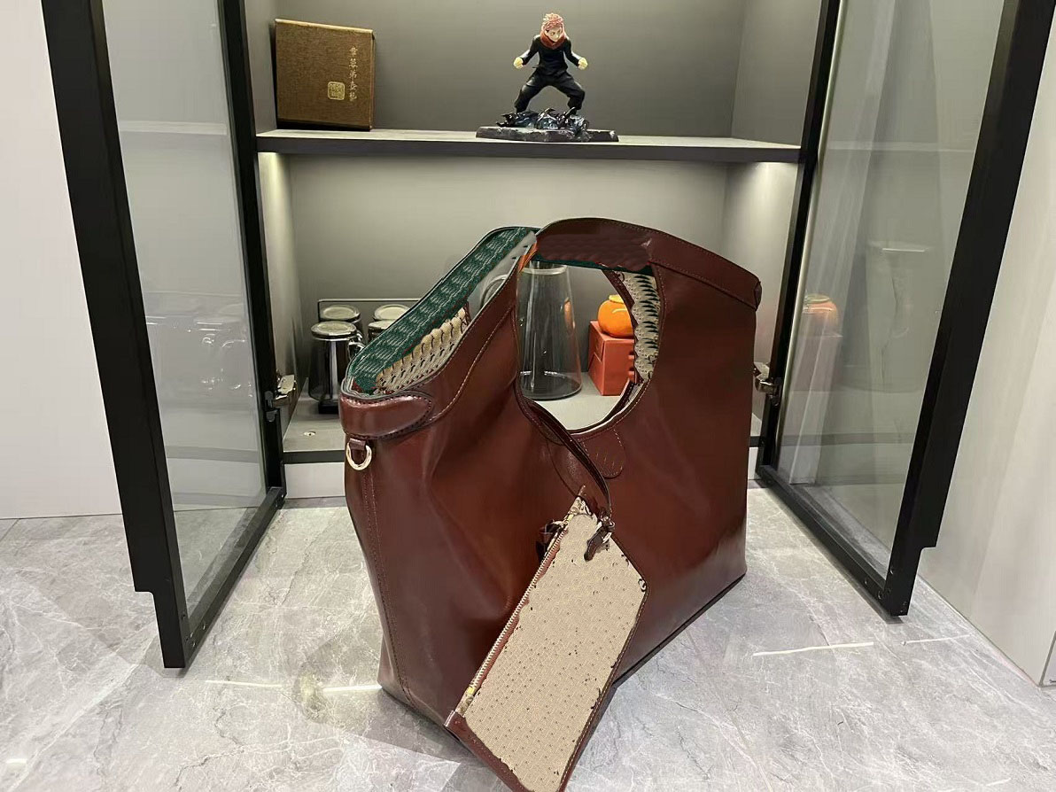 leopard print pea armpit Handbag Luxury Women's Logo Fashion Steam Engine Classic Hand Shoulder Diagonal Shopping Bag