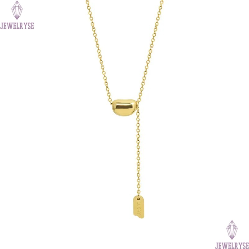 18k gold stainless steel designer necklace for woman party lucky pendant luxury silver necklaces chain choker jewelry women birthday valentines day fa