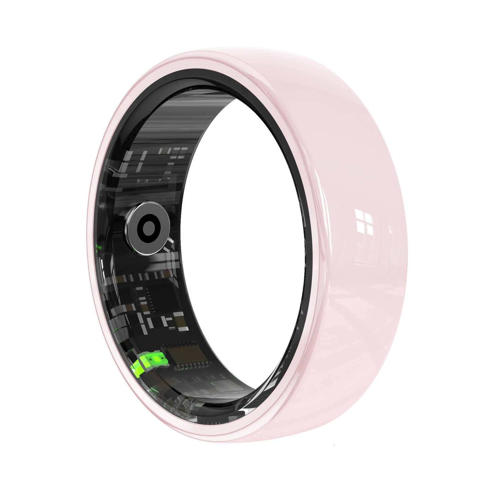 R05 Smart Ring with Charging Case 5ATM Waterproof NFC Function Health Heart Rate Monitor Sports Fitness Tracker Finger Ring 250409