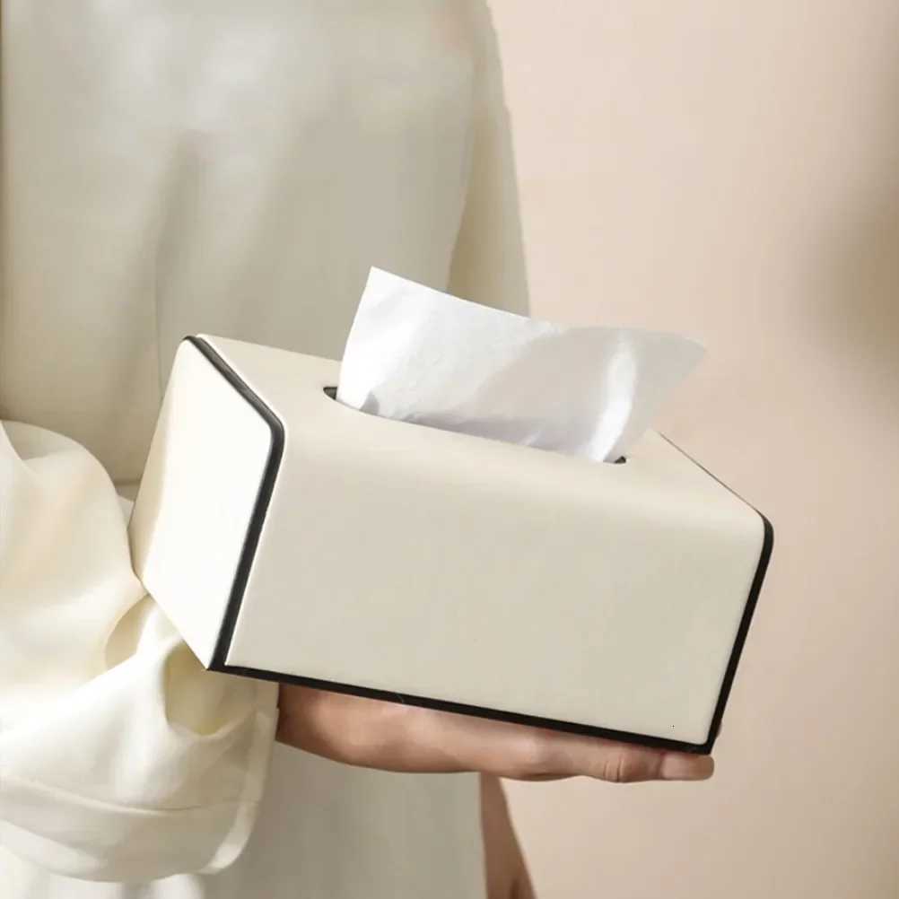 Style Tissue Box Desktop Storage Living Bedro Storage Tissue Box Napkin Holder Simple Car Tissue Holder He Decoration H251201