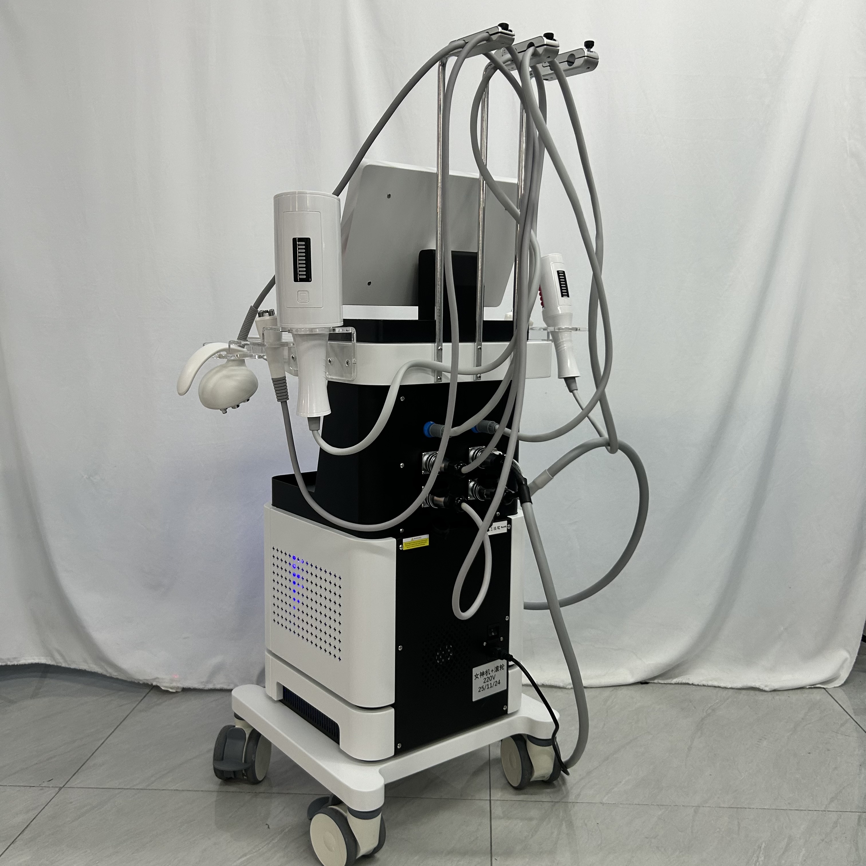 Professional 4D RF Body Slimming and Roller 2-in-1 Machine For Cellulite Reduction Skin Tightening and Abdominal Contouring Non-Surgical Equipment