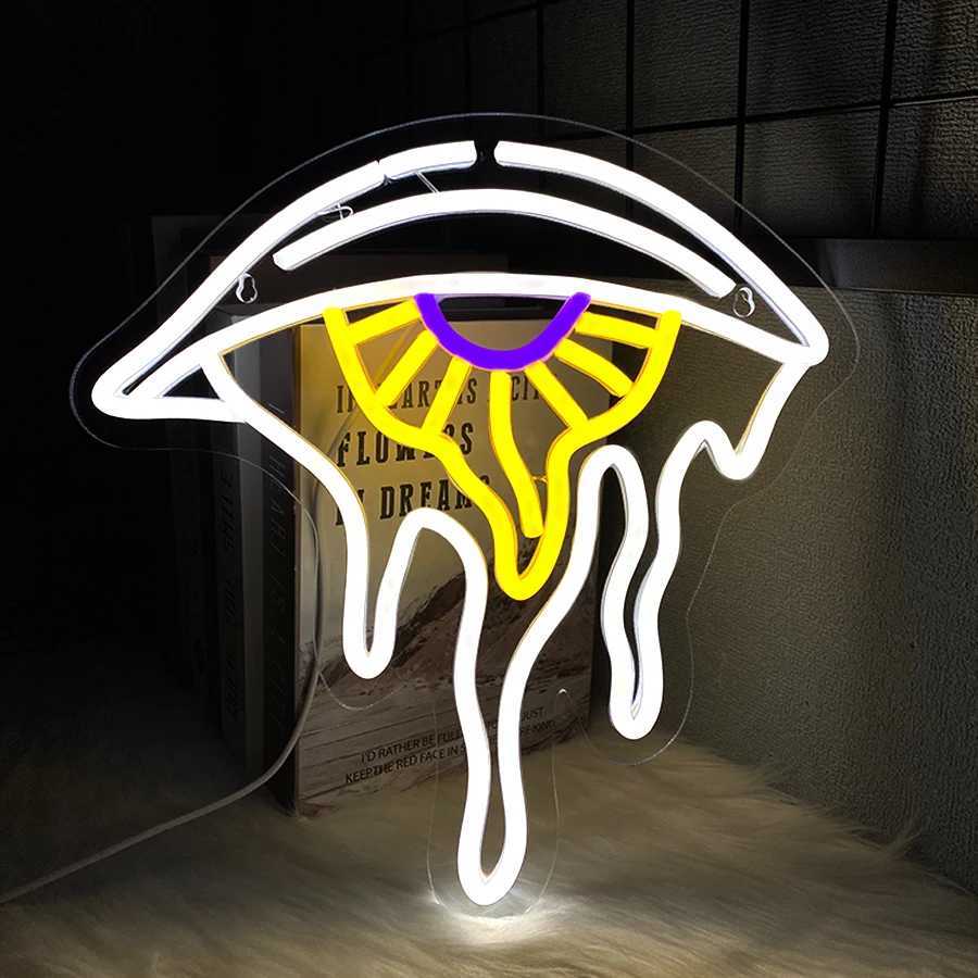 Animation Neon Sign Evil Melting Eyes Personality Icon Used For Bedroom Game Room Bar Club Party Man Cave Wall Decor H251201