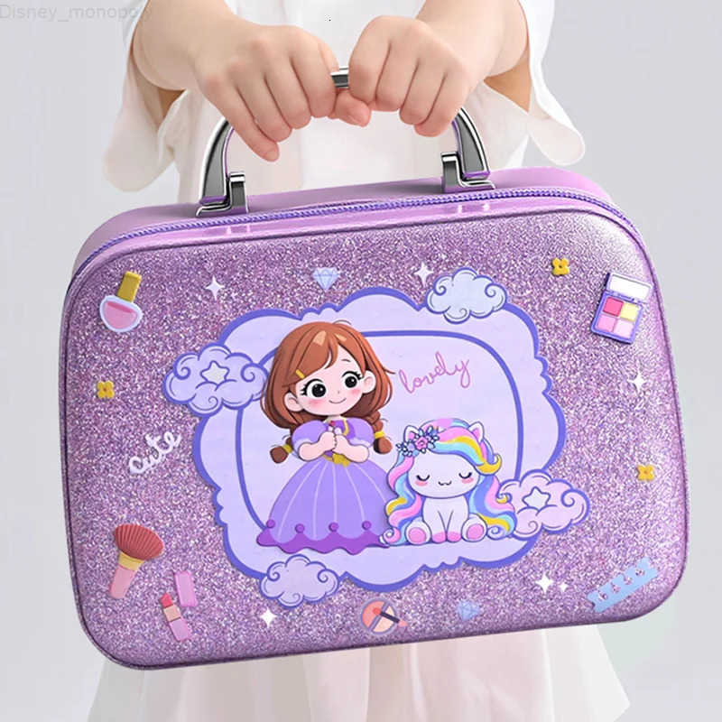 Disney Kids Toys Simulation Cosmetics Set Pretend Makeup Toys Girls Play House Simulation Make up Educational Toys for Girls Fun Game H251202